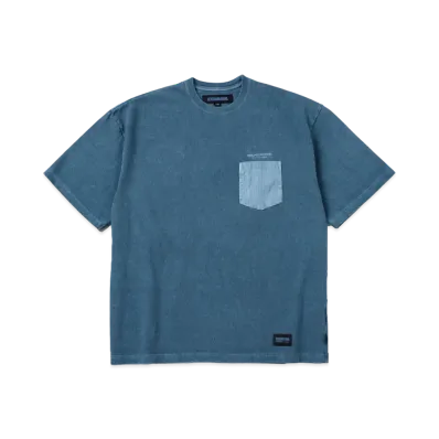 NEIGHBORHOOD Pigment Dyed Crewneck SS "Navy"