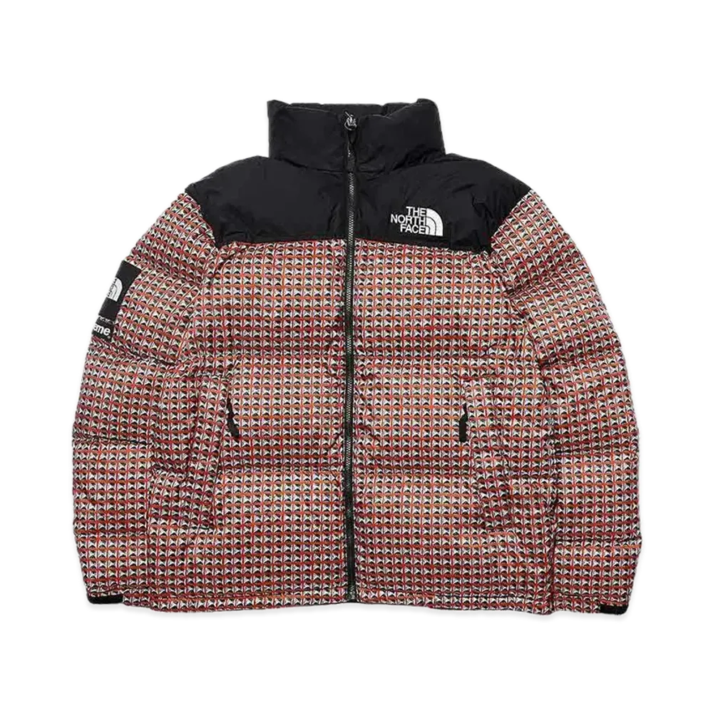 Supreme x The North Face Studded Nuptse Jacket "Red"