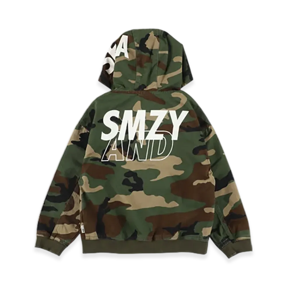 WIND AND SEA x SMOOTHY Kids Duck Jacket "Camo"