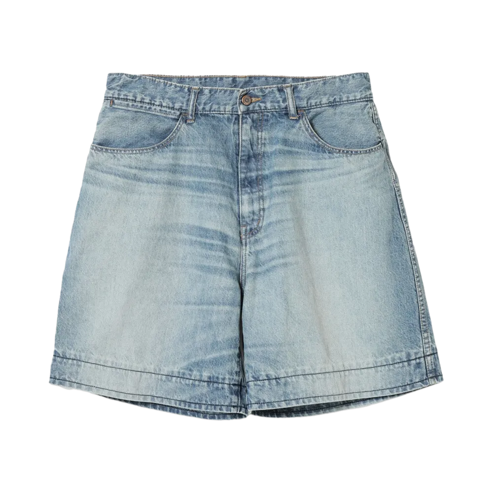 N.HOOLYWOOD Denim Half Pants "Blue"