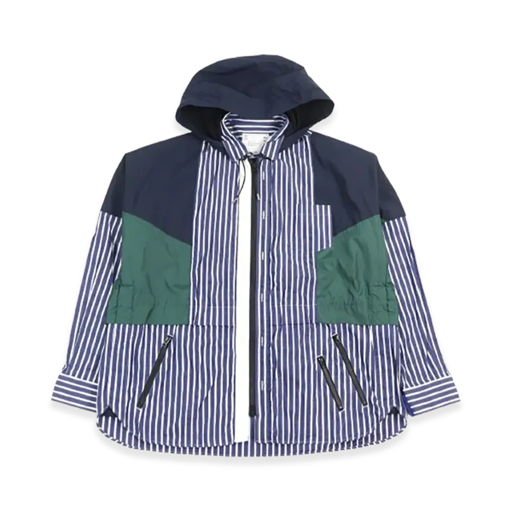 sacai Cotton Poplin Shirt "Multi"