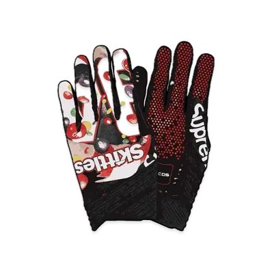 Supreme x Skittles x Castelli Cycling Gloves "Black"