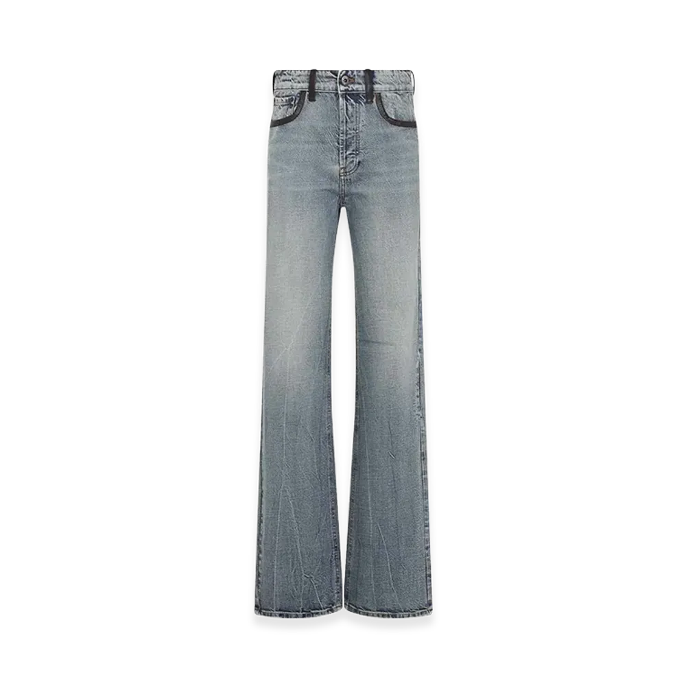 MIU MIU Women's Cotton Jeans "Lightblue"