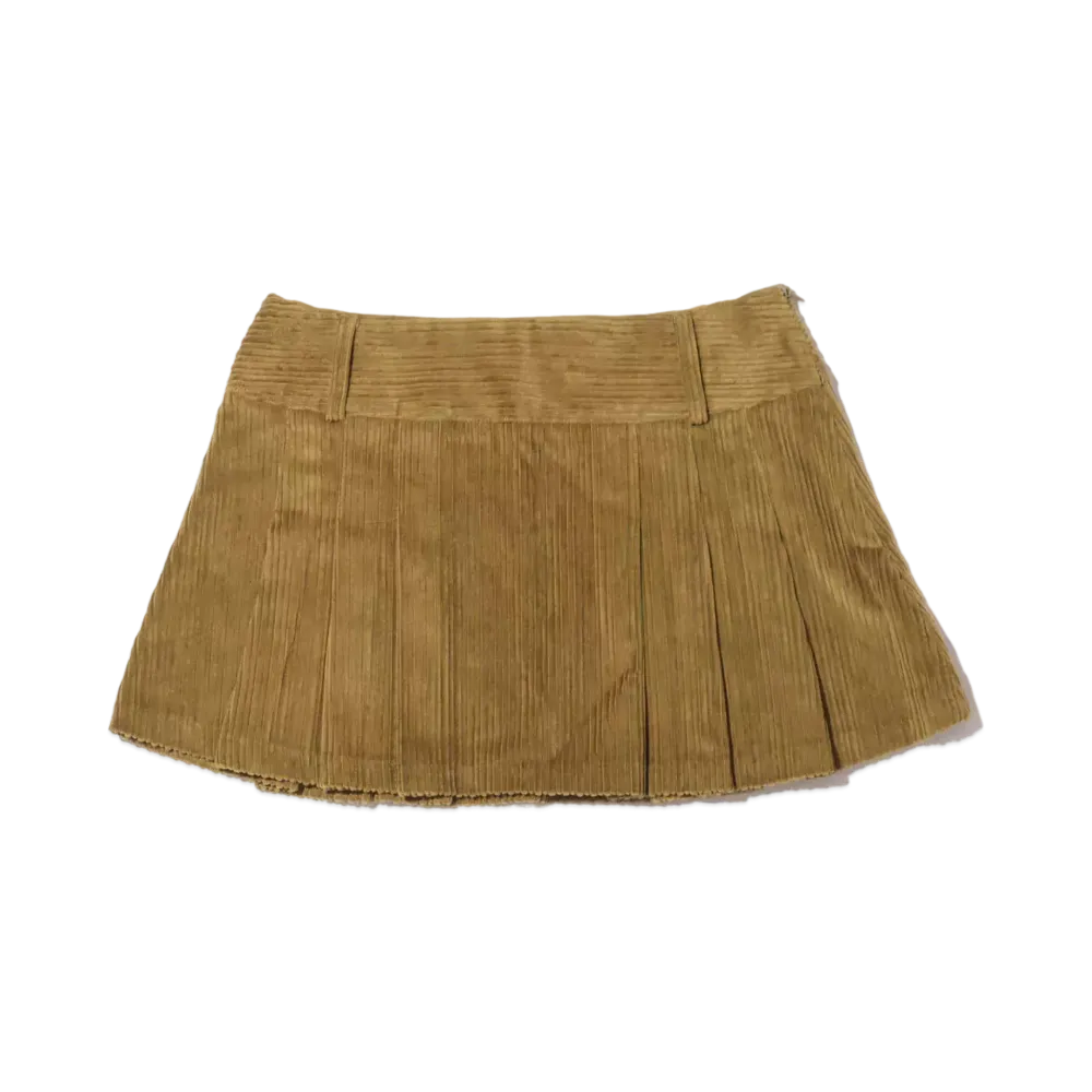atmos pink Corduroy Miniskirt "Brown"