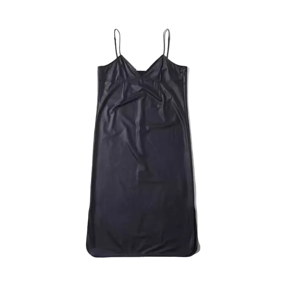 atmos pink Suede Cami Dress "Black"
