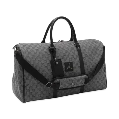 Nike Jordan Brand Monogram Duffle Bag (40L) "Dark Smoke Grey"