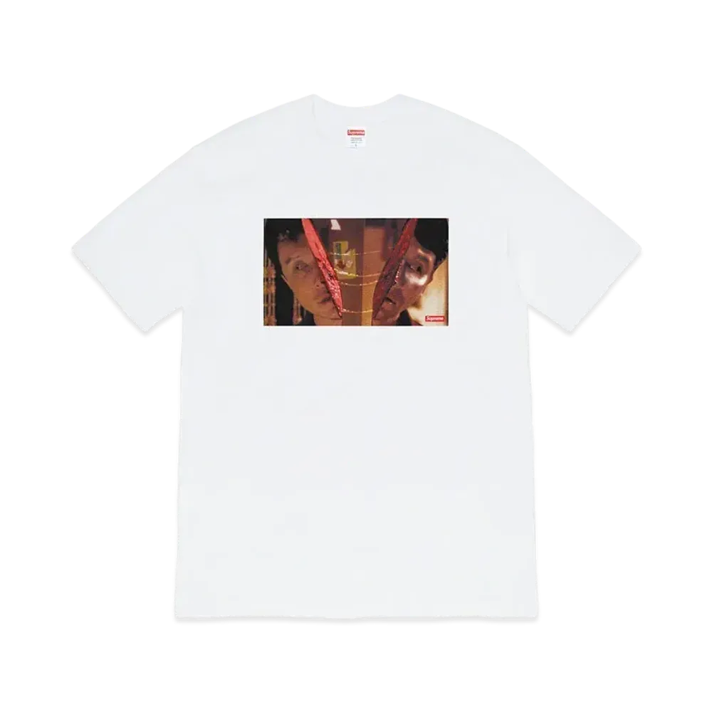 Supreme Split Tee "White"