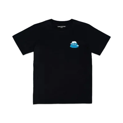 KAWS HOLIDAY Japan Embroidered Badge T-Shirt "Black"