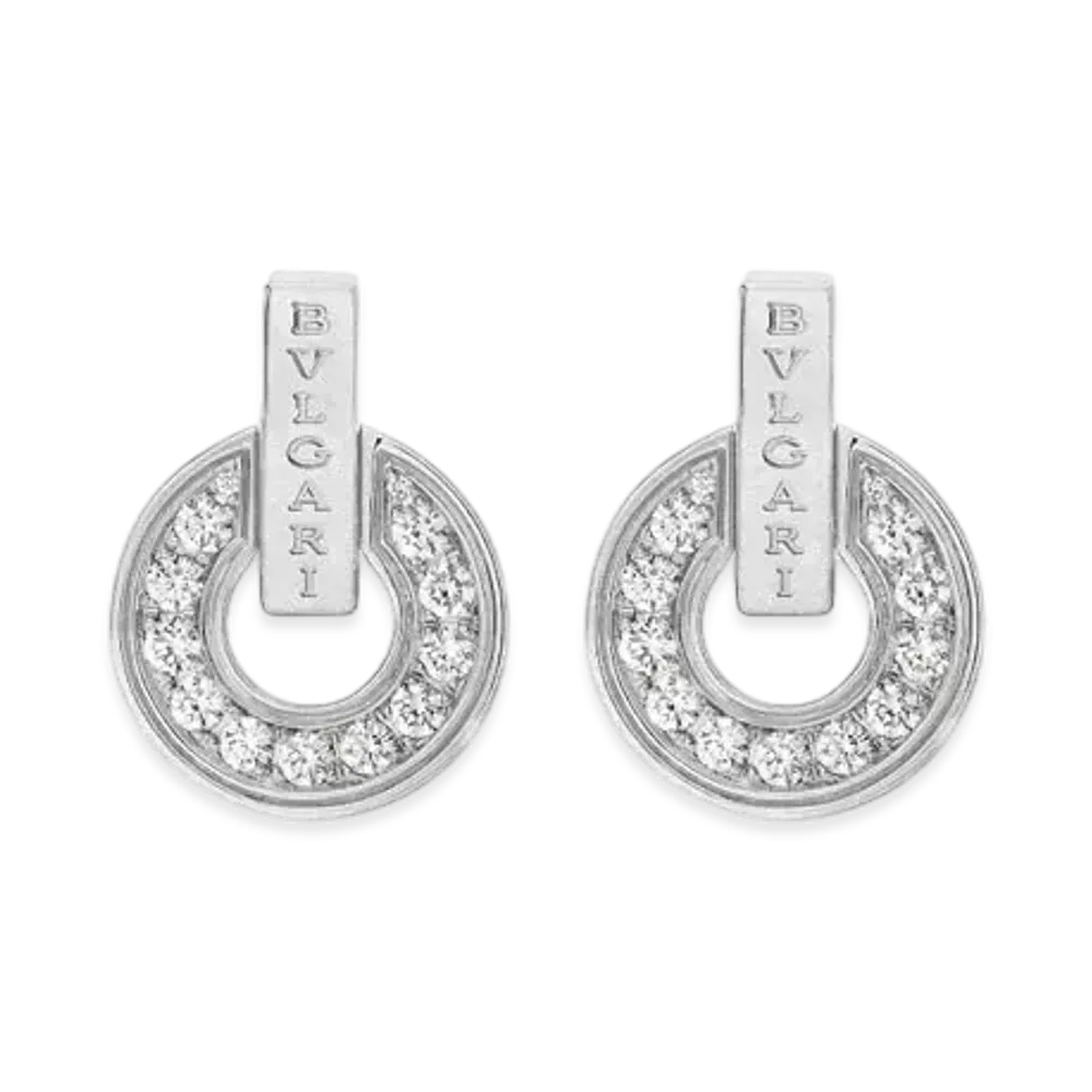 BVLGARI Bulgari Bulgari Earrings "White Gold"