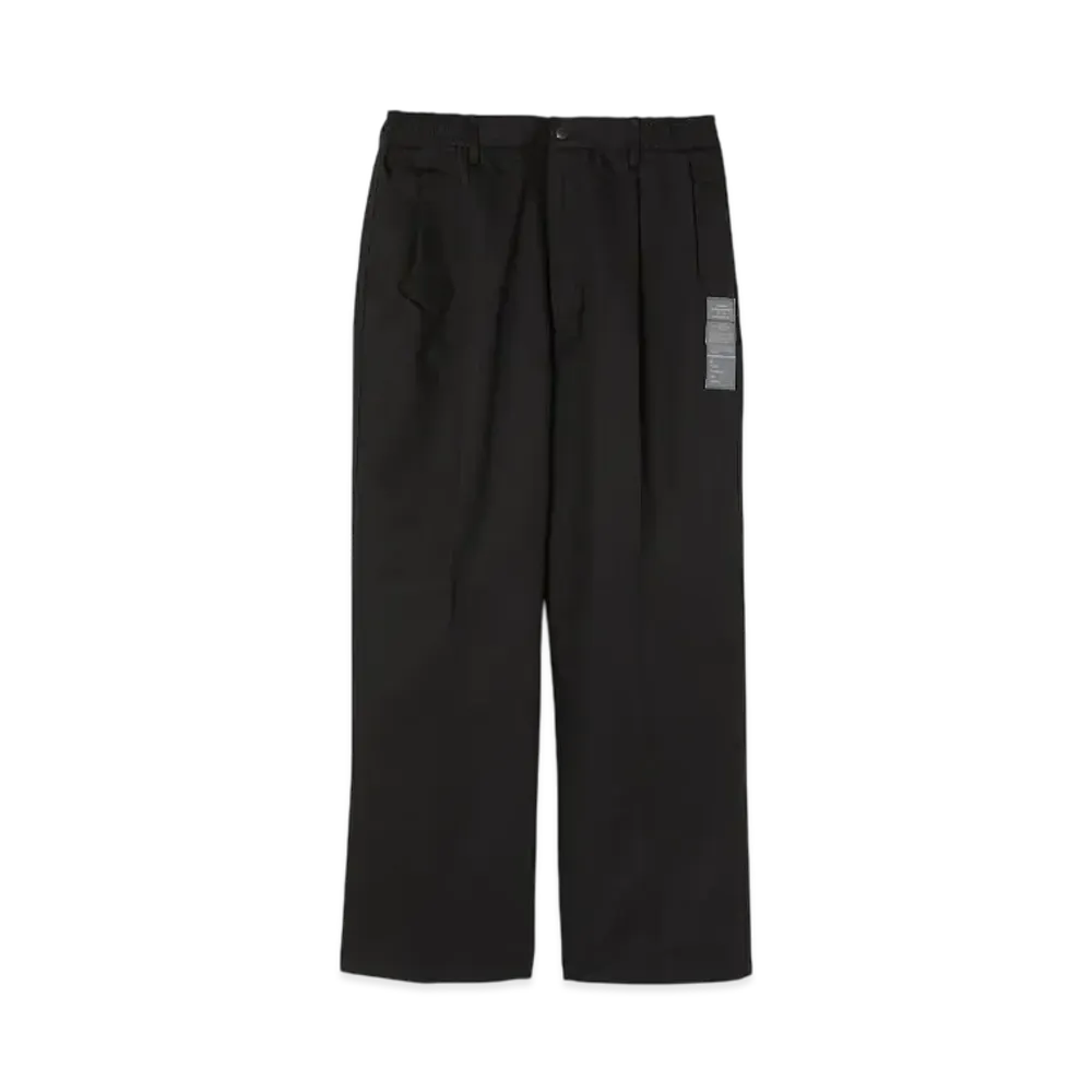 N.HOOLYWOOD Double Tuck Trousers "Black"