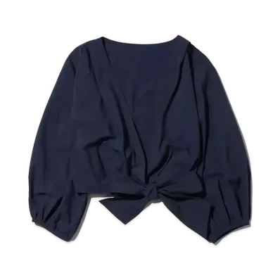 atmos pink Cachecoeur Blouse "Navy"
