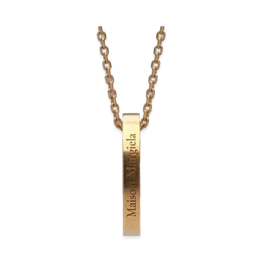 Maison Margiela Logo Ring Necklace "Gold"