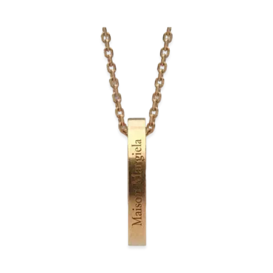 Maison Margiela Logo Ring Necklace "Gold"