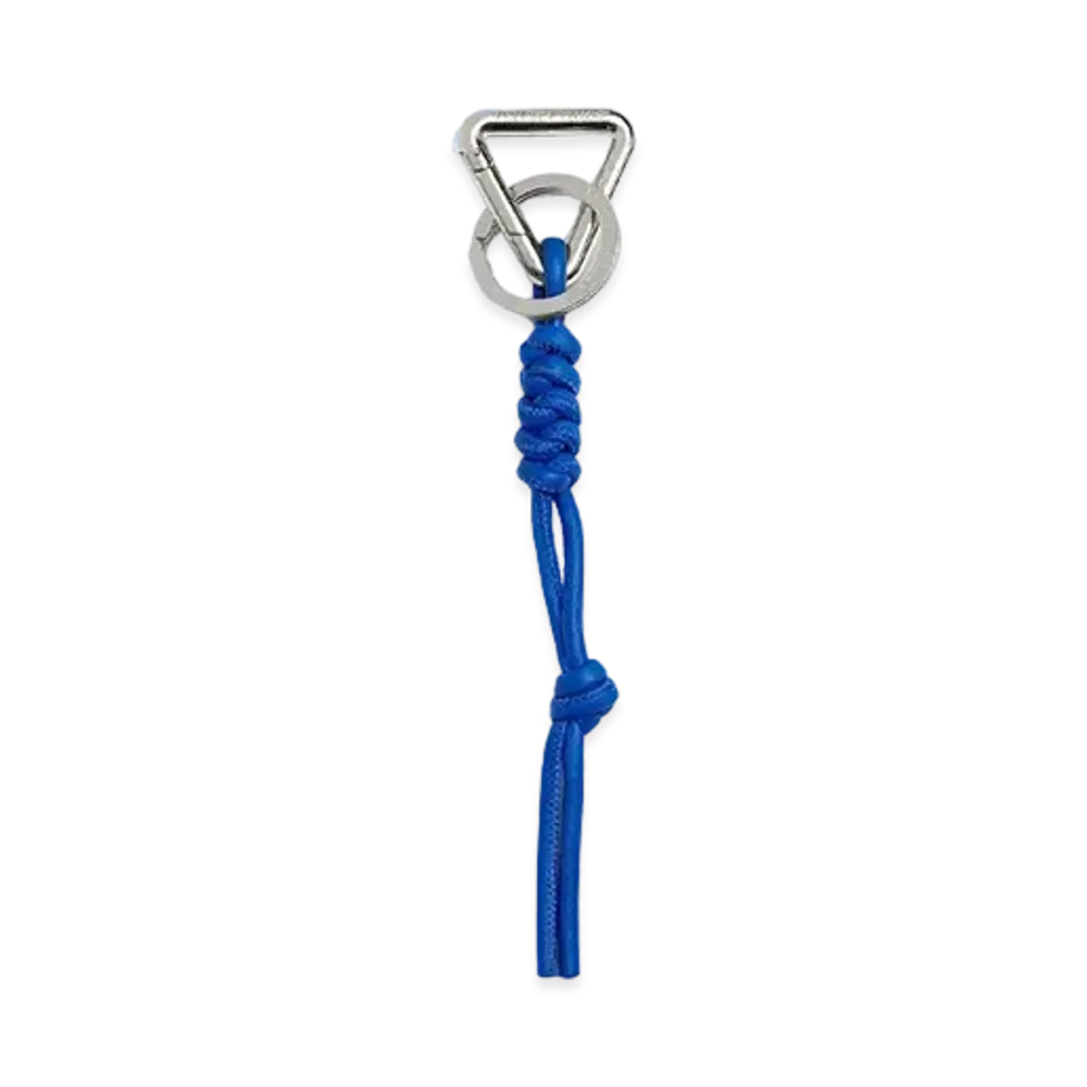 Bottega Veneta Key Ring "Cobalt"