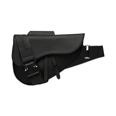 Dior Saddle Bag Grained Calfskin "Black"