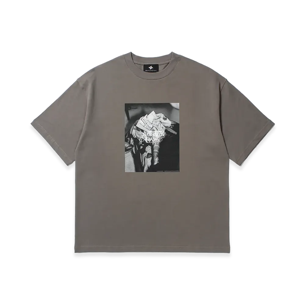 APHRODITEGANG GAKKIN x BUDSPOOL T-Shirt "Brown"