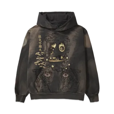 Travis Scott Cactus Jack x Takashi Murakami Hollow Hoodie "Black"