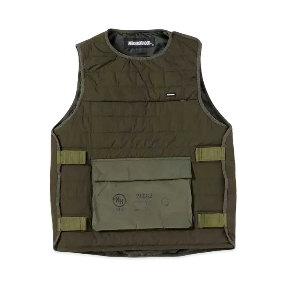 NEIGHBORHOOD PUFF / N-VEST "Olive"