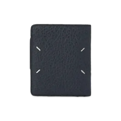 Maison Margiela Grainy Flap Wallet "Slate Blue"