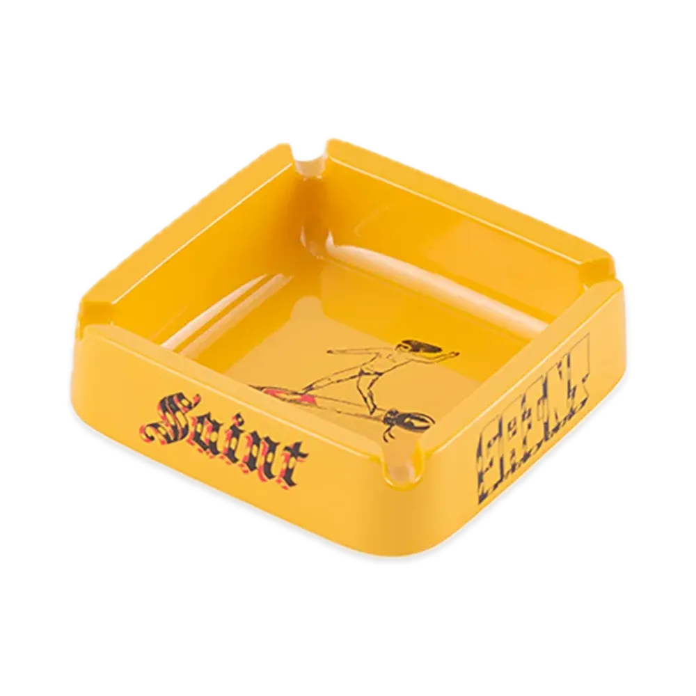 SAINT Mxxxxxx x Alexis Ross ALX Ashtray Drawing "Yellow"
