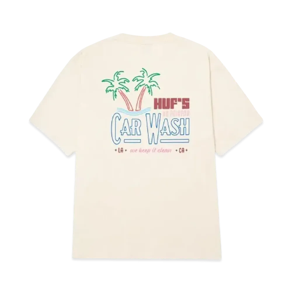HUF Summer Splash Collection Keep It Clean Tee "Tan"