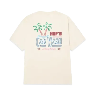 HUF Summer Splash Collection Keep It Clean Tee "Tan"