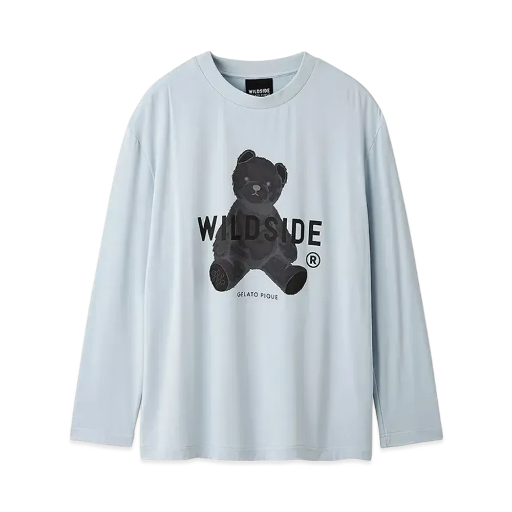 GELATO PIQUE Homme x WILDSIDE UNISEX Bear Motif Long T-Shirt "Mint"