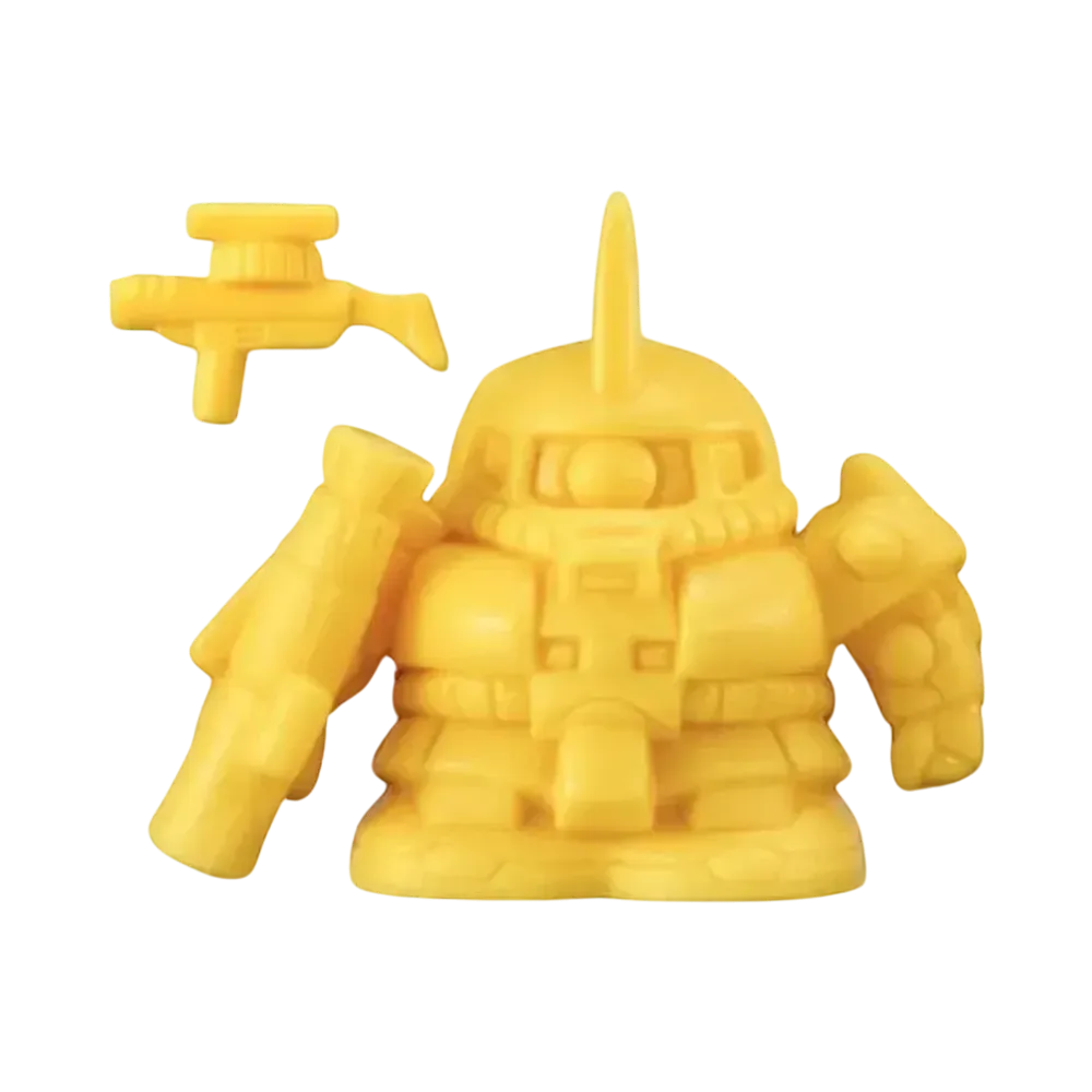 BANDAI "Gachapon Senshi SD Mecha Robokeshi" -MOBILE SUIT GUNDAM- Ver.フラグメント Char's Zaku Yellow