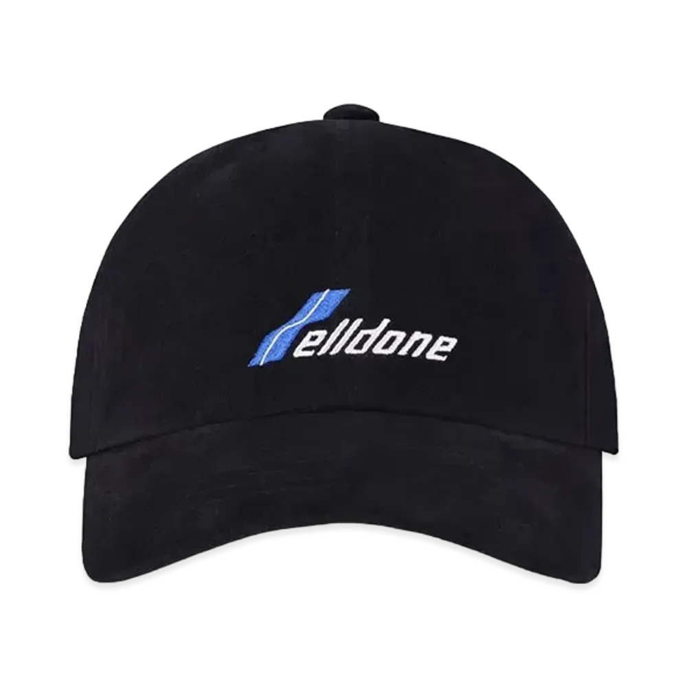 WE11DONE WD Logo Cap "Black"