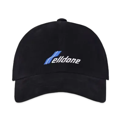 WE11DONE WD Logo Cap "Black"
