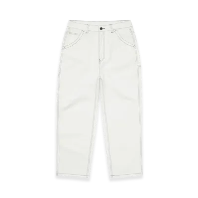 thisisneverthat Washed Canvas Work Pant "White"