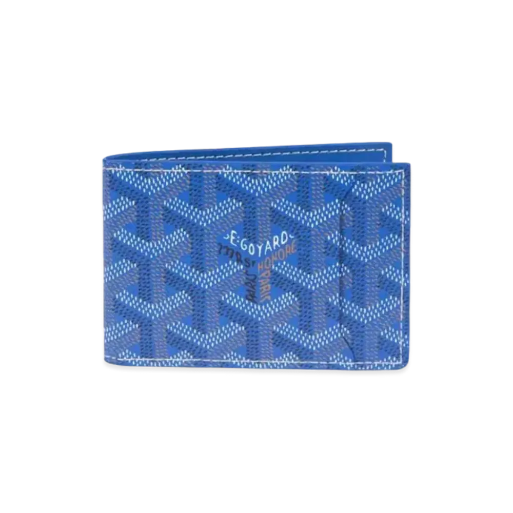 Goyard Insert Victoire Card Wallet "Blue"