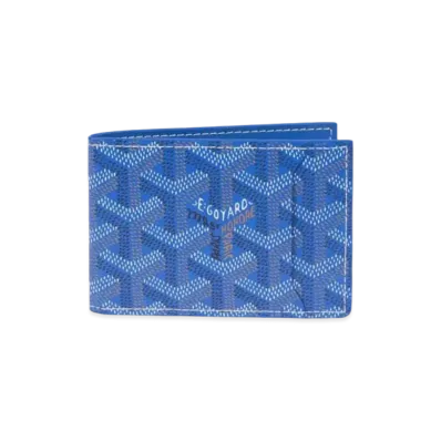Goyard Insert Victoire Card Wallet "Blue"