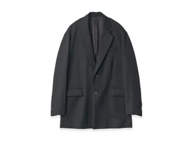 ssstein Oversized Single Breasted Long Jacket "Black"