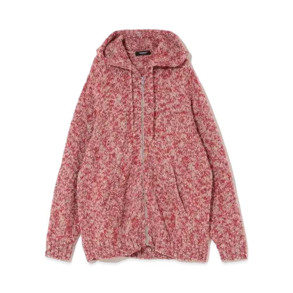 UNDERCOVER CARDIGAN "Red Mix"