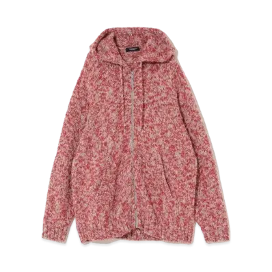 UNDERCOVER CARDIGAN "Red Mix"