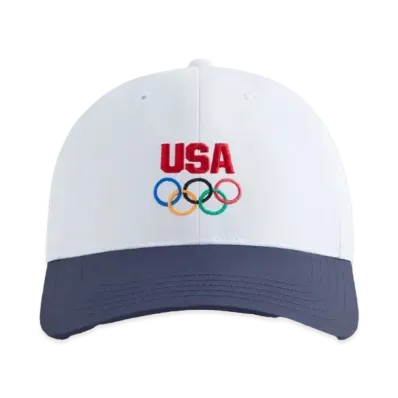 Kith x Team USA Nylon Aaron Cap "White"