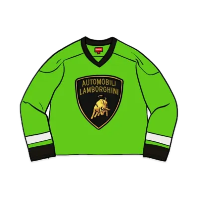 Supreme x Lamborghini Hockey Jersey "Green"
