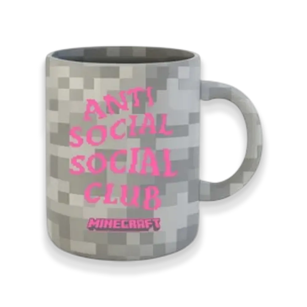 ANTI SOCIAL SOCIAL CLUB x Minecraft Mug "Grey"