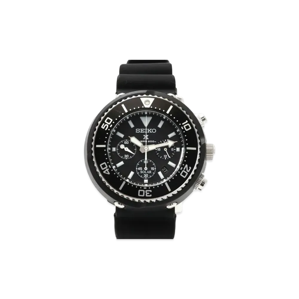 SEIKO Prospex Casual Diver Chronograph by Low Case "Black" SBDL037