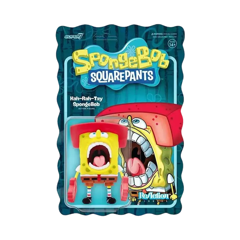 Super7 SpongeBob SquarePants Kah-Rah-Tay Spongebob "Multicolor"