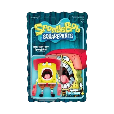 Super7 SpongeBob SquarePants Kah-Rah-Tay Spongebob "Multicolor"