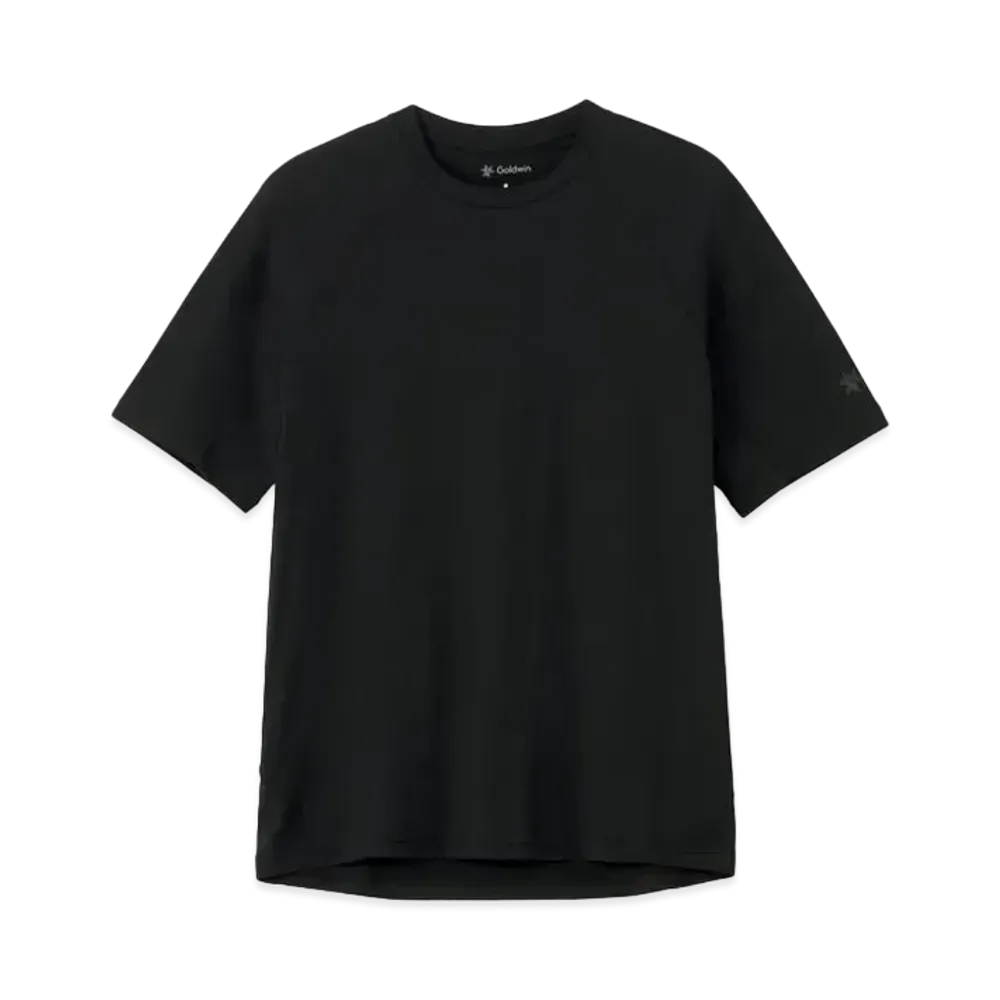 Goldwin Waffle Dry Dry T-shirt (Unisex) "Black"