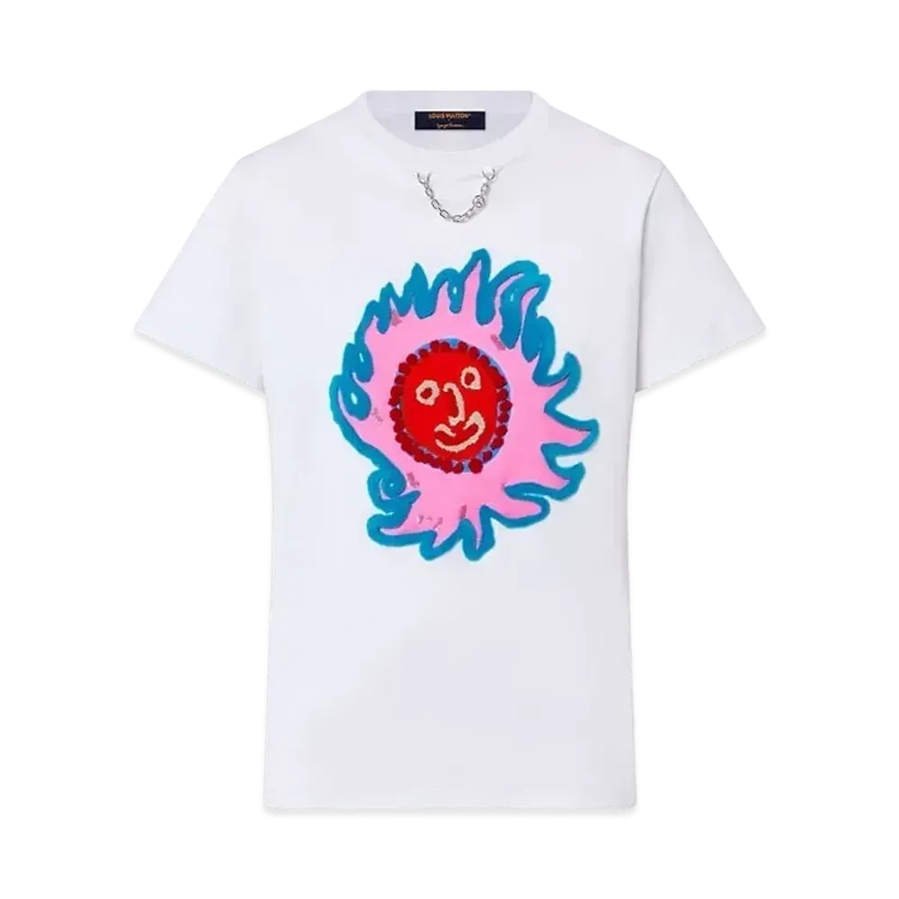 Louis Vuitton x Yayoi Kusama Sun Patches T-Shirt "Blanc"