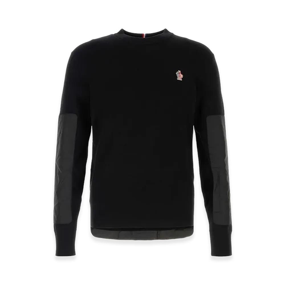 MONCLER Wool Blend Sweater "Black"