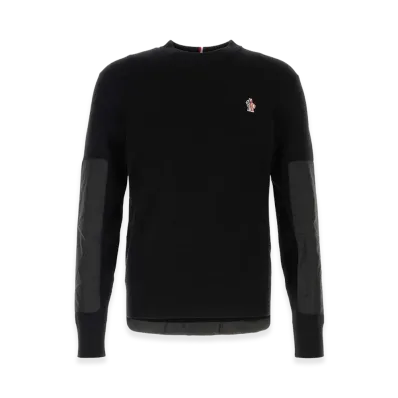 MONCLER Wool Blend Sweater "Black"