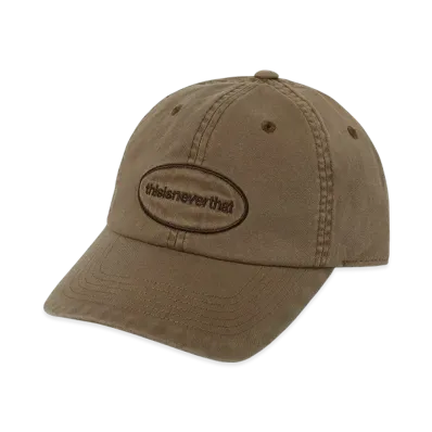 thisisneverthat Overdyed E/T-Logo Cap "Camel"