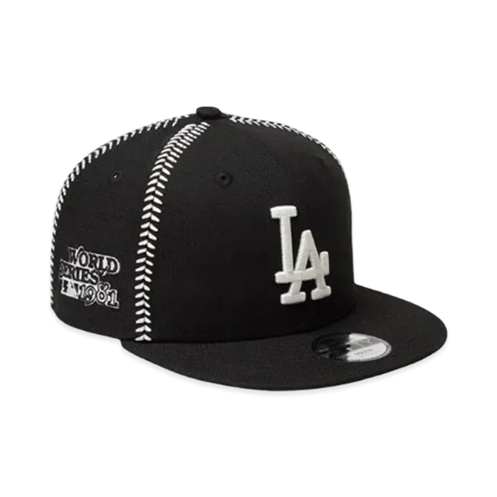 NEW ERA Youth 9Fifty MLB Ball Stitch Los Angeles Dodgers "Black"