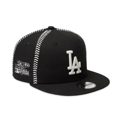 NEW ERA Youth 9Fifty MLB Ball Stitch Los Angeles Dodgers "Black"