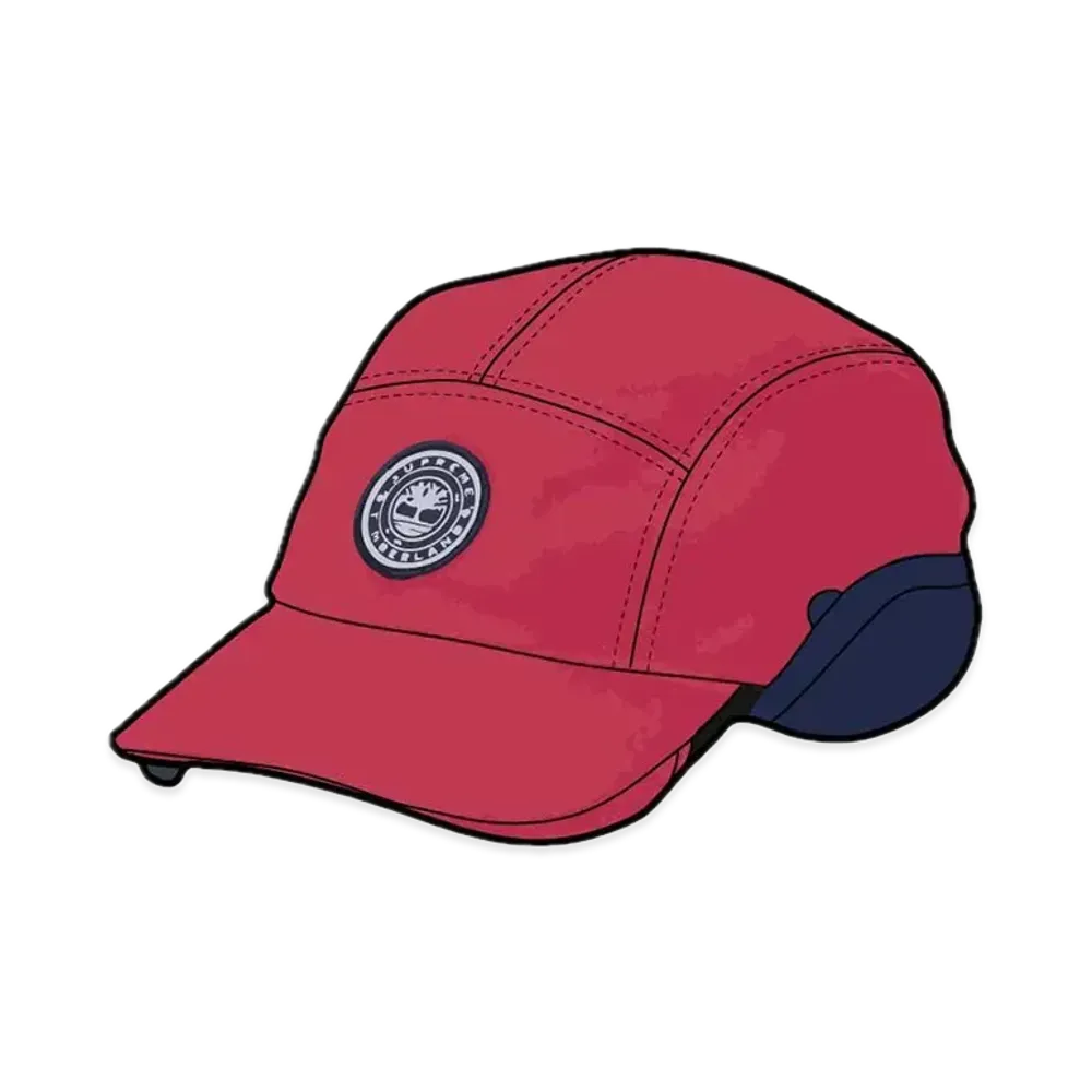 Supreme x Timberland 2-In-1 Earflap Camp Cap "Burgundy"